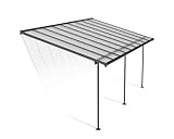 Canopia by Palram Terrassenüberdachung Alu Sierra 3X5.46 Polycarbonat Hohlkammerplatten Pergola...