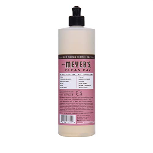 Image of Mrs. Meyer's Clean Day Liquid Dish Soap, Rosemary, 16 Ounce Bottles, 3pk