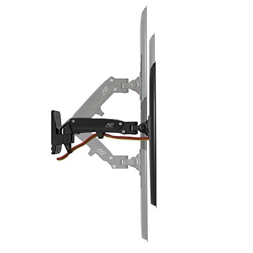 Image of TECVITY F120 Gas-Strut Monitor Arm for 17 inch to 27 inch, Load 3-7kg, Single Extension.