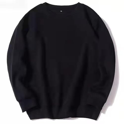 Sweatshirts for Men No Hood Lightweight Crewneck Sweatshirt Pullover Long Sleeve Casual Solid Color Basic Tops2