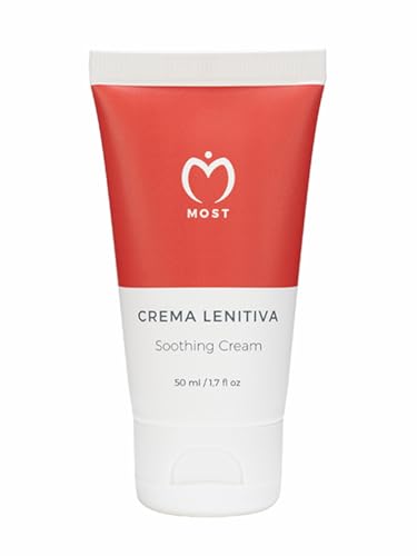 MOST Crema Lenitiva, Viso e Corpo, Attenua Prurito e Arrossamenti, 50 ml
