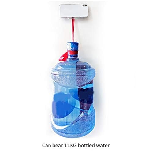 Soporte ajustable para teléfono de ducha y tableta, soporte de pared autoadhesivo impermeable 4