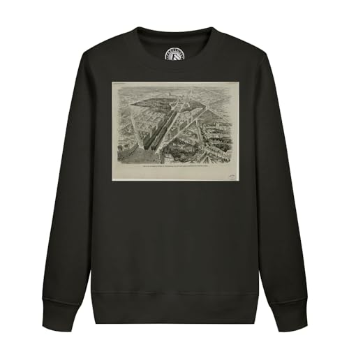 Sweatshirt enfant souvenir de Paris avec dessin ancien pour un cadeau d'anniversaire original
