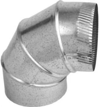 Replacement for Gray Metal 16-26-302 16" 26 Ga Duct Elbow 90 Degree OEM