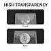 25pcs Single Pocket Coin Sleeves, Clear Plastic Coin Holders Protective Pages Small Pouches Wrappers Protectors Supplies for All Currency Bills Collectors
