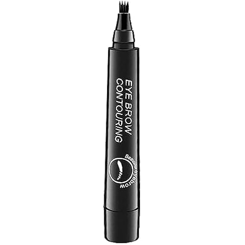 Joberio Waterproof Eyebrow Marker with Four Tips Cover