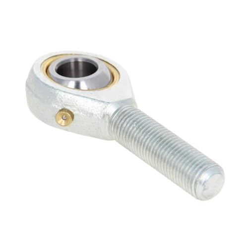 Bztoolbox 1Pc POSB6 Rod End Bearing, 3/8 Inch Bore Pre-Lubricated Bearings, 3/8-24 Male Thread Right Hand