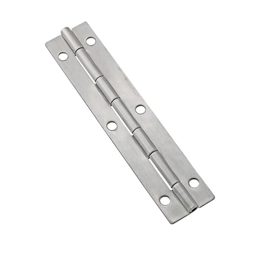Cajas metálicas industriales XGXG02-048-1S de acero inoxidable con bisagra continua 4