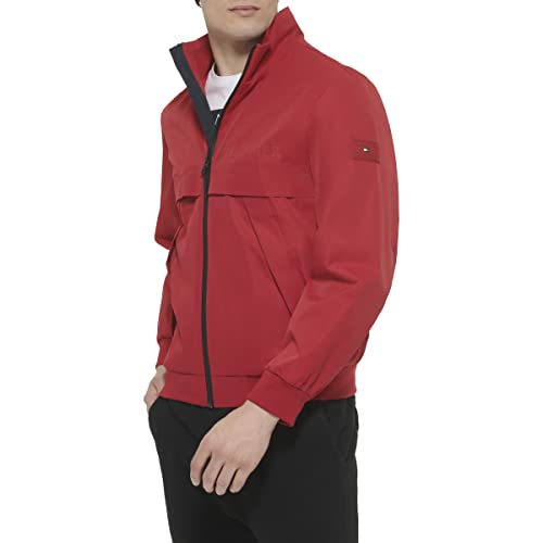 Tommy Hilfiger Men's Clean Logo Bomber3