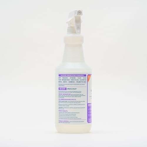 Image of Wondercide - Indoor Pest Control Spray for Home and Kitchen - Ant, Roach, Spider, Fly, Flea, Bug Killer and Insect Repellent - with Natural Essential Oils - Pet and Family Safe - Rosemary 16 oz
