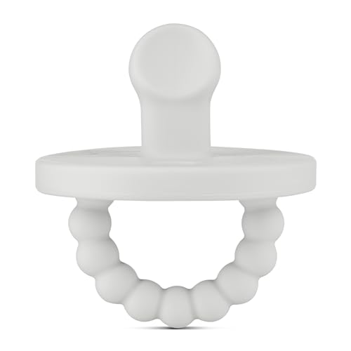 Image of Ryan & Rose Cutie PAT Pacifier Teether (Slant, Grey)