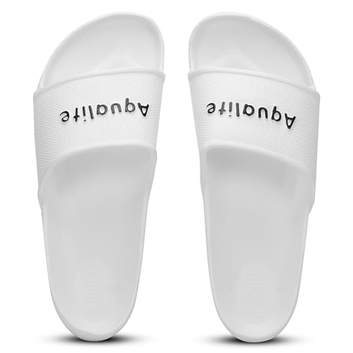 Image of Aqualite NEO-254 Men Slides Slipper with Slip-on wear, Comfort and Flat Base Flipflop for dailywear uses.