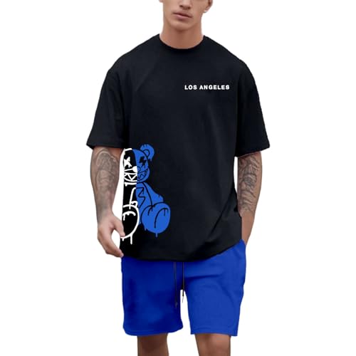 Ensemble camouflage homme tenue d'été à manches courtes et short de plein air