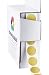 1/2" Metallic Gold, Color-Code Dot Labels | Permanent Adhesive 0.5 in. - 1,000 Stickers/ Dispenser Box