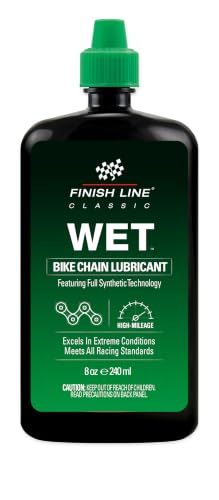 Finish Line Wet Bike Chain Lubricant 8 oz