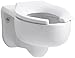 Kohler K-4450-C-0 Stratton Water-Guard Wall-Hung Bowl with Top Spud, White