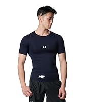 [アンダーアーマー] UA HG ARMOUR COMP SS CREW PK Mens メンズ 410 日本 LG (日本サイズL相当)