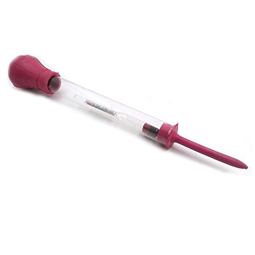 Battery Tester Hydrometer - Battery Acid Hydrometer - 1.100-1.300 Battery Electrolyte Hydrometer Ratio Electric Density Meter Acid Electrolyte Lead Flooded (Acid Battery Tester) #TOP3