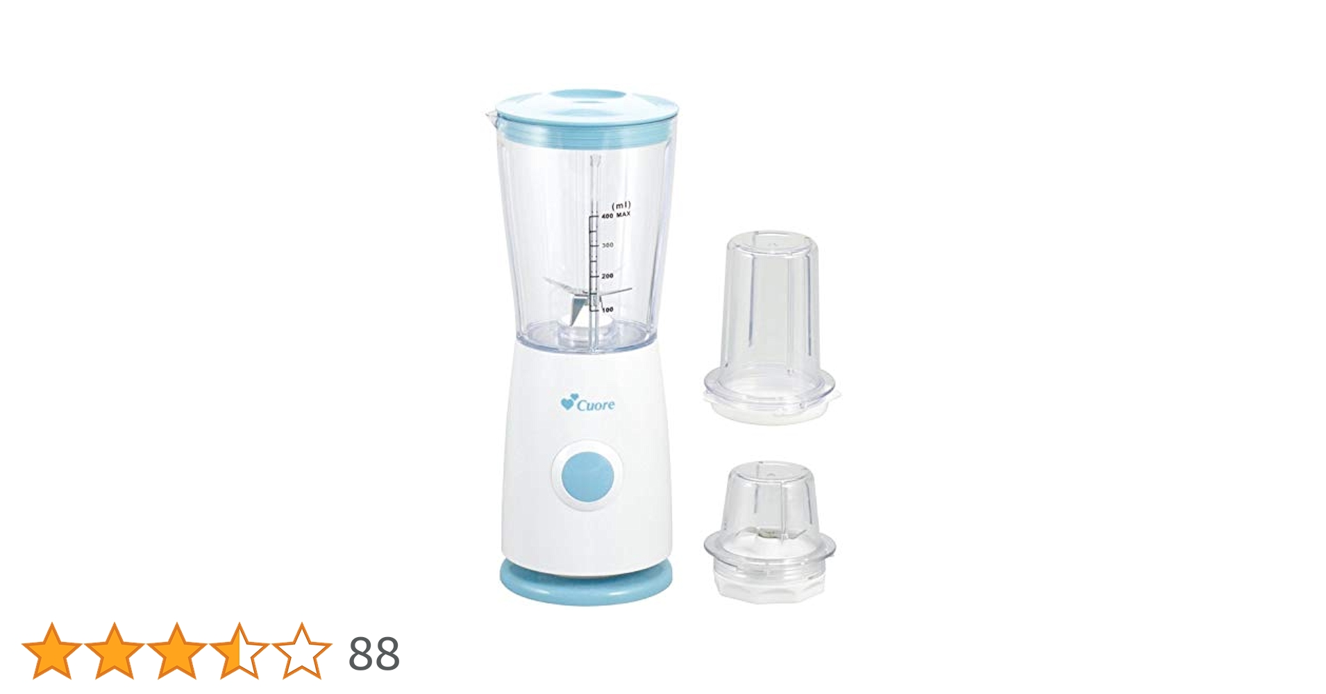 Amazon | 丸山 クオーレ ミル付コンパクトミキサー CU-403CM(B