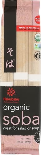 Hakubaku Organic Soba, 9.5 Oz