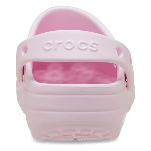 Image of Crocs Unisex-Child Classic Clogs with Floral Cut Out Design, Kids and Toddler Shoes