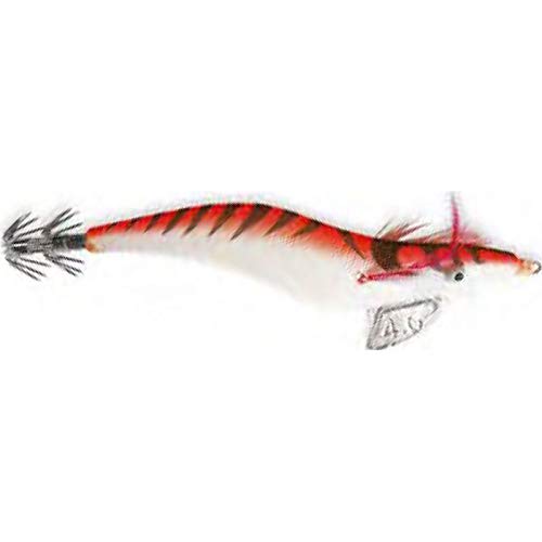 Lineaeffe Jibionera Señuelos Totanare Seta Red Misura 2.5 7.5 cm Jibionera