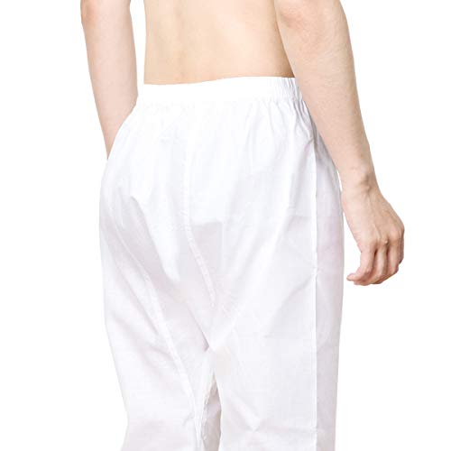 KYOETSU（キョウエツ）『ステテコメンズ大きいサイズ白綿着物M／L／LL（20000238）』