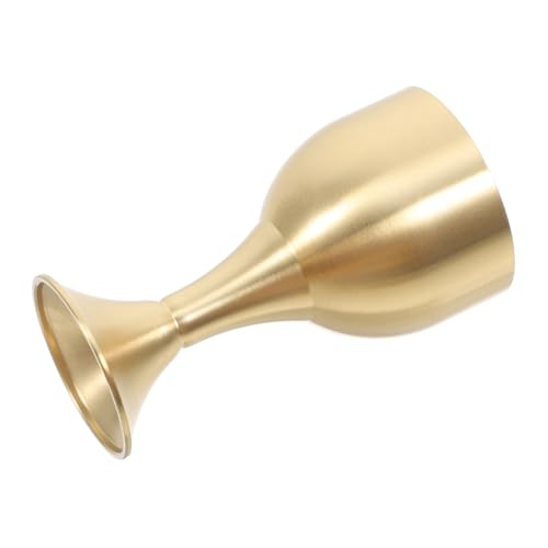 VALICLUD Calice Vino Rame Coppa Decorativa Multiuso Tazza Buddista Da Tavolo Piedini Coppa Per Offerte Resistente All Usura Delicata e Chic