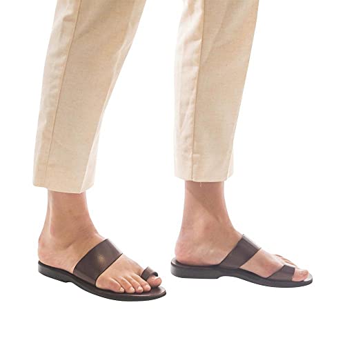 Abra - Leather Toe Loop Sandal - Womens Sandals3