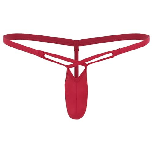 Mens Sexy Bulge Pouch G-string Underwear Stretchy Jockstrap Thongs Bikini Underpants