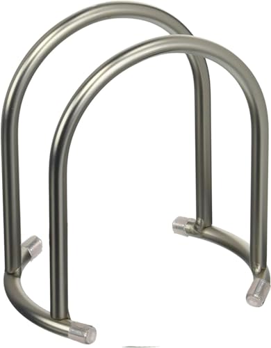 Fitwell Home Products FW423 Fitwell Napkin Holder, Metal Napkin For Kitchen Dining Table, Napkin Dispenser, Table Napkins Holder, Countertop Napkin Storage, Contemporary Upright Holder, Modern Din thumb #1