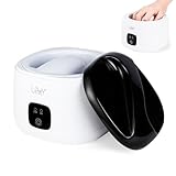 ネイルソークボウル 50%高速加熱、ネイルソークオフボウル 女性用 ネイル初心者&プロフェッショナル、ホームサロン用電動マニキュアネイルボウル、ネイルポリッシュリムーバーマシン