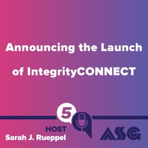Page de couverture de Announcing the Launch of IntegrityCONNECT