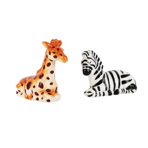 Giraffe & Zebra Salt & Peppers Shakers