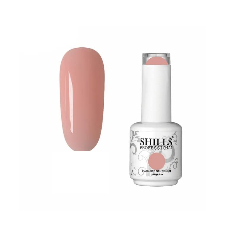 Image of SHILLS PROFESSIONAL Uv /Led Soak Off Glossy Finish Nail Polish Nail Art Nail Polish Color Shade 132, 15 Ml