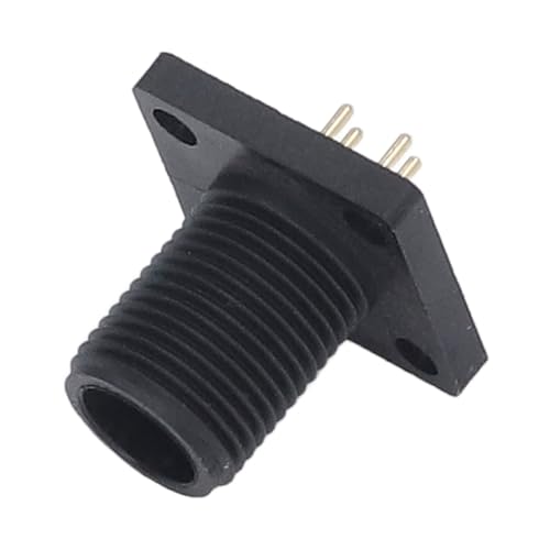 Conector tipo aviation 4 pines IP67 con rosca miniatura 2