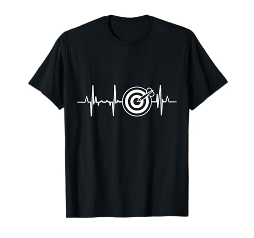 Dart battement de coeur dart ligne de coeur T-Shirt