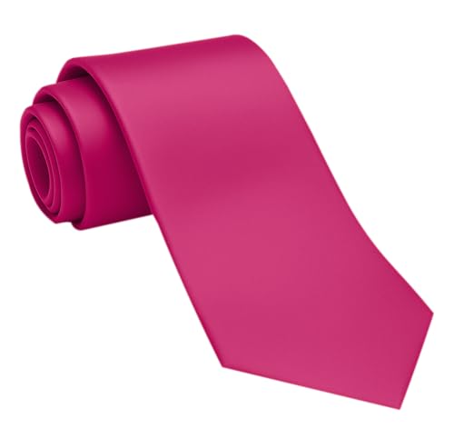 Image of Dibi Solid Color Ties for Men, Formal Mens Ties, Neck Tie, Classic Tie for Boys Women Teens, Wedding Business Costume Necktie