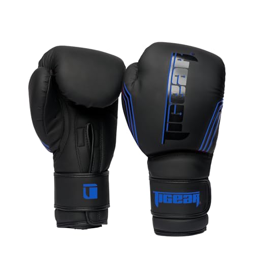 Image of Tigear Surge Pro Boxing Gloves for Men Women & Kids | Engineered Leather Muay Thai Gloves, MMA Gear, Kickboxing Heavy Bag Training and Sparring