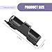 DACIRTY Center Armrest Box Cover Snap, Engineered Plastic Armrest Cover Locking Pin with Spring, OEM #83417-TX4-A01 83417TX4A01 Conversion Kit, Compatible with Honda 2013-2018 (Black)
