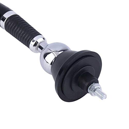 Antena marina Dual MAR16B negra con cable flexible y base ajustable 3