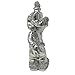 Crystal Crown® Kruszony diament buffy ozdoba na półkę, H; 30 cm ozdoba kryształ kruszony diament koronowany statuetka buffy figurka sitter, ceramiczny ornament Mickey