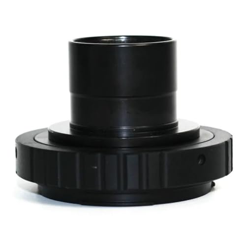 Adaptador de lente de cámara de 42 mm telescopio terrestre anillo en T 1,25 pulgadas