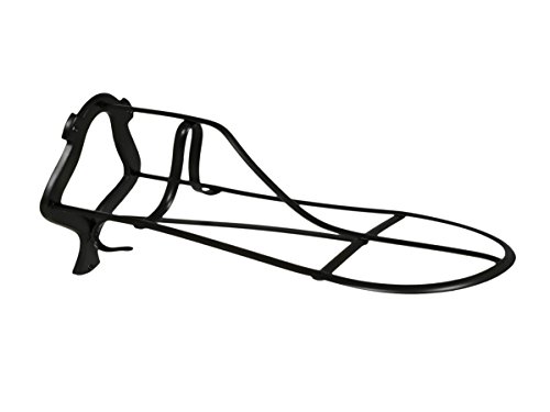 Tack Room Studio Brass Saddle Rack (Black)