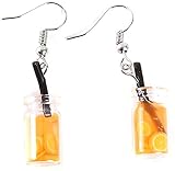 Persönlichkeit Obst Teetasse baumeln Ohrringe lustige Ohrringe Mädchen Mädchen Geschenk (Style4) Praktisches Design und langlebig