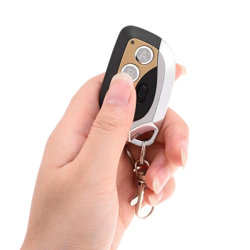 ZenithAur 433.92MHz clonación eléctrica Puerta de la Puerta de Garaje Universal Control Remoto Duplicador Llave Fob (Oro)