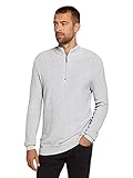 XXX TOM TAILOR 1027940 Maglione, 14427-Modellino Light Soft Grey Melange, M Uomo