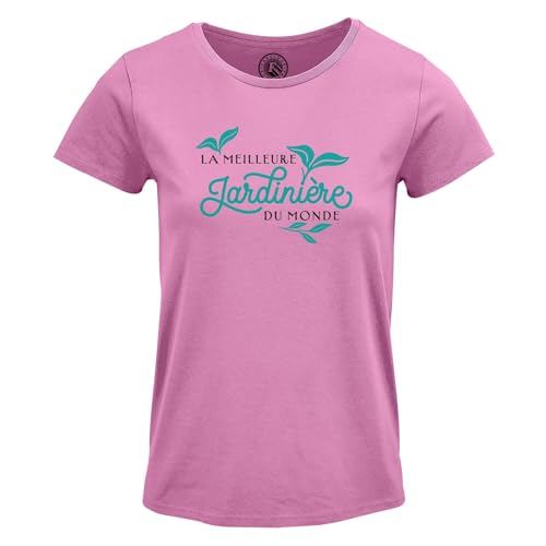 T-shirt femme col rond meilleure jardinière fini les vêtements inconfortables
