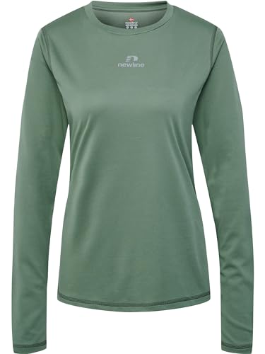 newline Women\'s nwlBEAT Poly LS Tee Woman Shirt, Laurel Wreath, L newline Women\'s nwlBEAT Poly LS Tee Woman Shirt, Laurel Wreath, L