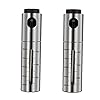 Roestvrijstalen oliespuit, keuken gegrilde draagbare azijn-fles mister dispenser voor het koken van lucht friteuse 2pcs